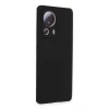 Newface Xiaomi Mi 13 Lite Kılıf Nano içi Kadife Silikon - Siyah