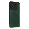 Newface Xiaomi Mi 13 Pro Kılıf Loop Deri Silikon - Yeşil