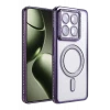 Newface Xiaomi Mi 14T Pro Joke Simli Magneticsafe Kılıf - Derin Mor