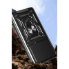 Newface Xiaomi Mi 15 Kılıf Pars Lens Yüzüklü Silikon - Kırmızı