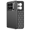 Newface Xiaomi Mi 15 Pro Kılıf Auto Focus Karbon Kapak - Siyah