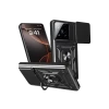 Newface Xiaomi Mi 15T Pars Lens Yüzüklü Silikon - Siyah