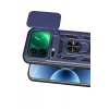 Newface Xiaomi Mi 17 Pro Max Pars Lens Yüzüklü Silikon - Lacivert