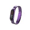 Newface Xiaomi Mi Band 4 Metal Baklalı Kordon - Mor