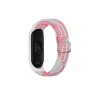 Newface Xiaomi Mi Band 6 Star Kordon - Pembe-Beyaz