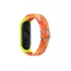 Newface Xiaomi Mi Band 6 Star Kordon - Turuncu-Sarı