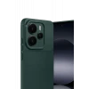 Newface Xiaomi Note 14 5G Auto Focus Karbon Kapak - Koyu Yeşil