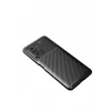 Newface Xiaomi Poco F3 Kılıf Auto Focus Karbon Kapak - Siyah