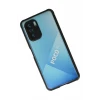 Newface Xiaomi Poco F3 Kılıf Miami Şeffaf Silikon - Siyah