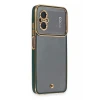 Newface Xiaomi Poco M5 Kılıf Liva Lens Silikon - Yeşil