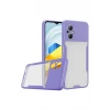Newface Xiaomi Poco M5 Kılıf Platin Silikon - Lila