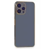 Newface Xiaomi Poco M6 Pro 5G Kılıf Volet Silikon - Mavi