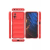 Newface Xiaomi Poco X4 Pro 5G Kılıf Optimum Silikon - Kırmızı