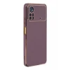 Newface Xiaomi Poco X4 Pro 5G Kılıf Volet Silikon - Mor
