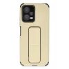 Newface Xiaomi Poco X5 5G Kılıf Mega Standlı Silikon - Gold