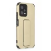 Newface Xiaomi Poco X5 5G Kılıf Mega Standlı Silikon - Gold