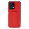 Newface Xiaomi Poco X5 5G Kılıf Mega Standlı Silikon - Kırmızı