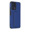 Newface Xiaomi Poco X5 5G Kılıf Mega Standlı Silikon - Mavi