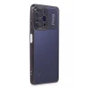 Newface Xiaomi Poco X5 Pro 5G Kılıf Razer Lensli Silikon - Mor