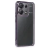 Newface Xiaomi Poco X6 Kılıf Razer Lensli Silikon - Mor