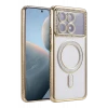 Newface Xiaomi Poco X6 Pro Joke Simli Magneticsafe Kılıf - Gold