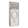Newface Xiaomi Poco X6 Pro Joke Simli Magneticsafe Kılıf - Gold
