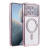 Newface Xiaomi Poco X6 Pro Joke Simli Magneticsafe Kılıf - Pembe
