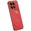 Newface Xiaomi Poco X6 Pro Kılıf Volet Silikon - Kırmızı