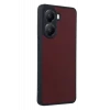 Newface Xiaomi Poco X7 Pro Kılıf Aras Deri Kapak - Bordo