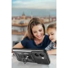 Newface Xiaomi Poco X7 Pro Kılıf Pars Lens Yüzüklü Silikon - Siyah