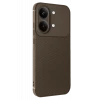 Newface Xiaomi Poco X8 Pro Max Auto Focus Karbon Kapak - Kahverengi