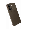 Newface Xiaomi Poco X8 Pro Max Auto Focus Karbon Kapak - Kahverengi