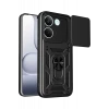 Newface Xiaomi Poco X8 Pro Pars Lens Yüzüklü Silikon - Siyah