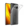 Newface Xiaomi Pocophone X3 Kılıf Lüx Şeffaf Silikon