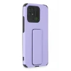 Newface Xiaomi Redmi 10C Kılıf Mega Standlı Silikon - Lila