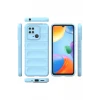 Newface Xiaomi Redmi 10C Kılıf Optimum Silikon - Sky Blue