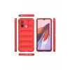 Newface Xiaomi Redmi 12C Kılıf Optimum Silikon - Kırmızı