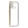 Newface Xiaomi Redmi 12C Kılıf Razer Lensli Silikon - Gold
