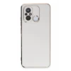 Newface Xiaomi Redmi 12C Kılıf Volet Silikon - Beyaz