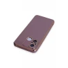 Newface Xiaomi Redmi 12C Kılıf Volet Silikon - Mor