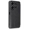 Newface Xiaomi Redmi 13 4G Kılıf Flip Cover - Siyah