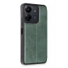 Newface Xiaomi Redmi 13C Kılıf Flip Cover - Koyu Yeşil