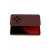 Newface Xiaomi Redmi 14C Kılıf First Silikon - Bordo