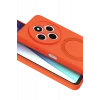 Newface Xiaomi Redmi 14C Regal Magsafe Standlı Kapak - Turuncu
