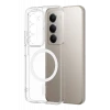 Newface Xiaomi Redmi 15 4G Combo Sert Şeffaf Magsafe Kapak - Şeffaf
