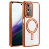 Newface Xiaomi Redmi 15 4G Joke Simli Magneticsafe Kılıf - Turuncu