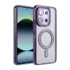 Newface Xiaomi Redmi 15C 4G Joke Simli Magneticsafe Kılıf - Derin Mor