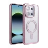 Newface Xiaomi Redmi 15C 4G Joke Simli Magneticsafe Kılıf - Pembe