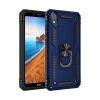 Newface Xiaomi Redmi 7A Kılıf Sofya Yüzüklü Silikon Kapak - Lacivert