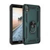 Newface Xiaomi Redmi 7A Kılıf Sofya Yüzüklü Silikon Kapak - Yeşil